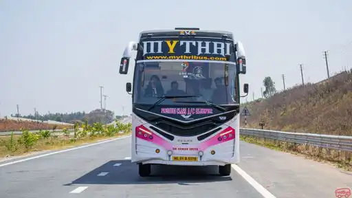Mythri Tours And Travels Bus-Front Image