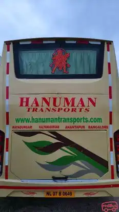 HANUMAN TRANSPORTS Bus-Seats layout Image
