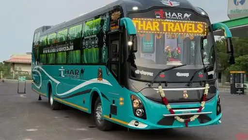 Thar Travels Bus-Front Image