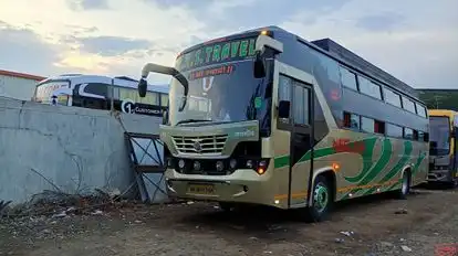 RRS travels Mhow Bus-Side Image