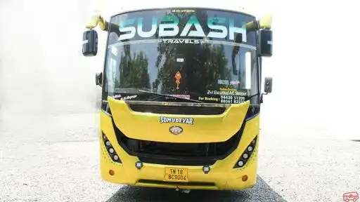 Subash Travels Bus-Front Image