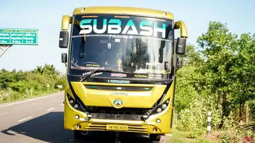 Subash Travels Bus-Front Image