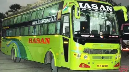 Hasan Travels Bus-Front Image