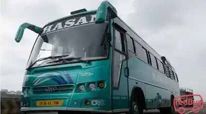 Hasan Travels Bus-Front Image