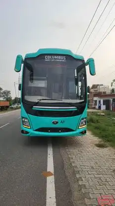 Columbus Tour And Travels Bus-Front Image