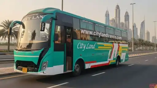 City Land Travels Bus-Front Image