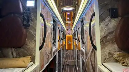 City Land Travels Bus-Seats layout Image