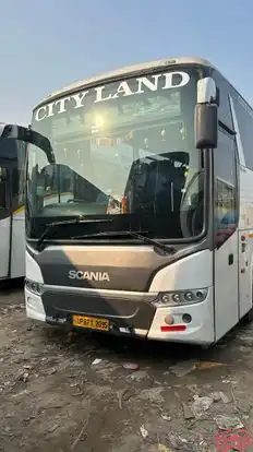 City Land Travels Bus-Front Image