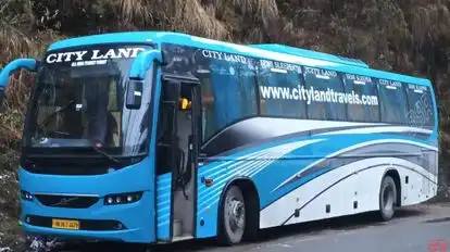 City Land Travels Bus-Side Image