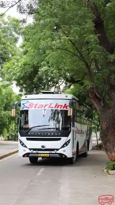 Starlink Tours And Travels Bus-Front Image