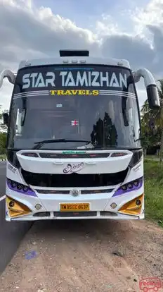 Star Tamizhan Travels Bus-Front Image