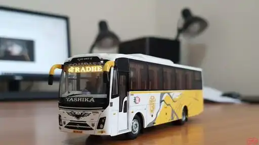  Shree Radhe Bus Service Bus-Front Image