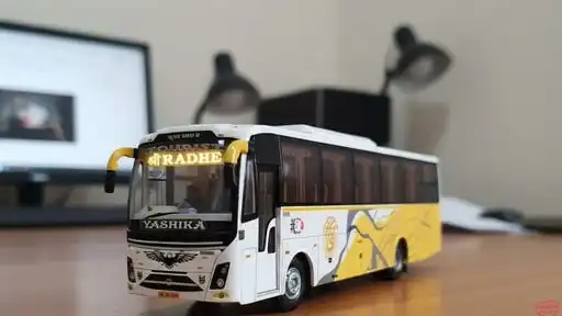  Shree Radhe Bus Service Bus-Front Image