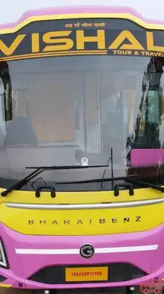 Vishal tour and  travels Bus-Front Image