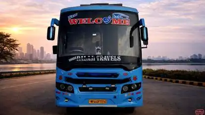 New Welcome Travels Bus-Front Image