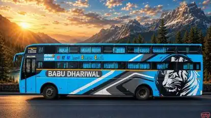 Babu Dhariwal Travels Bus-Side Image