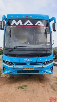 Maa Travels Bus-Front Image