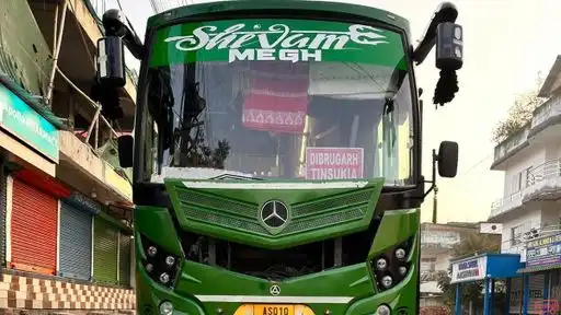 Shivam Travels Megh Bus-Front Image