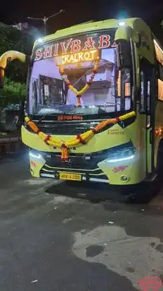 A P Travels And Cargo Bus-Front Image