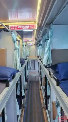 Shri Krishna Travels Bus-Seats layout Image
