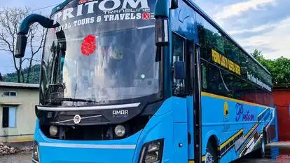 Pritom Transline Bus-Front Image