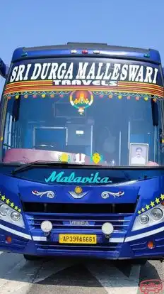 Sri DurgaMalleswari Travels  Bus-Front Image