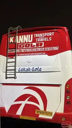 Kannu Travels (GOLA) Bus-Seats layout Image
