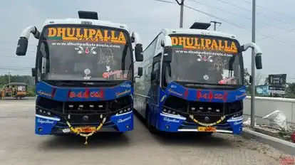 Dhulipalla Travels Bus-Front Image
