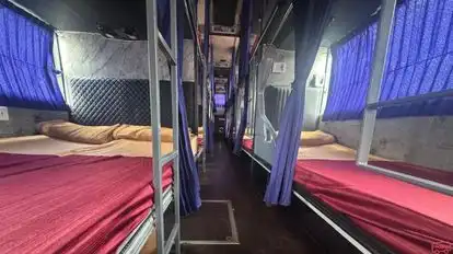 Dhulipalla Travels Bus-Seats layout Image