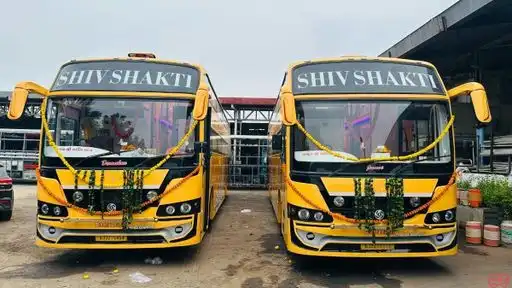 Shiv Shakti Travels Una Bus-Front Image
