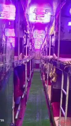 Sree Veera Hanuman Travels Bus-Seats layout Image