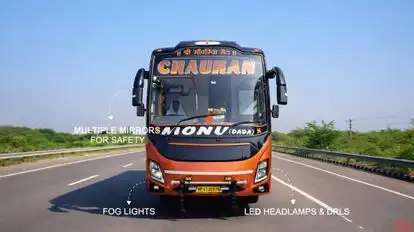 Chauhan Bus Service  Bus-Front Image