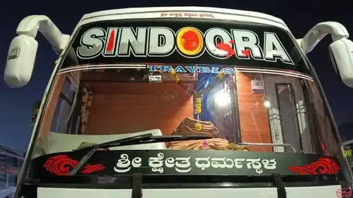 SINDOORA TRAVELS Bus-Front Image