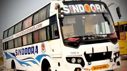 SINDOORA TRAVELS Bus-Front Image