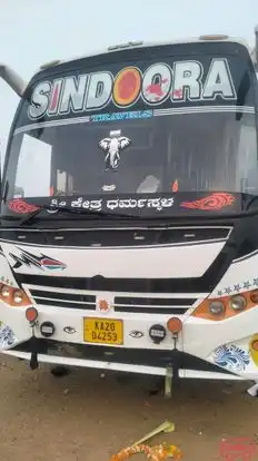 SINDOORA TRAVELS Bus-Front Image