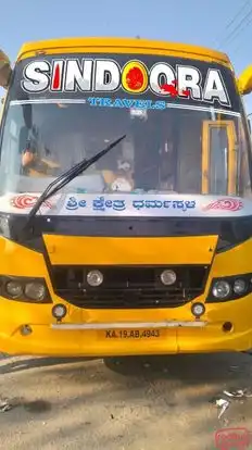 SINDOORA TRAVELS Bus-Front Image