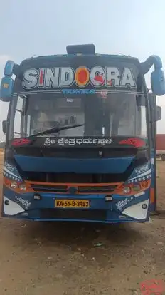 SINDOORA TRAVELS Bus-Front Image