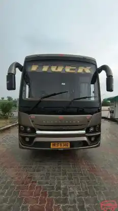 Tiger Travels & Cargo Bus-Front Image