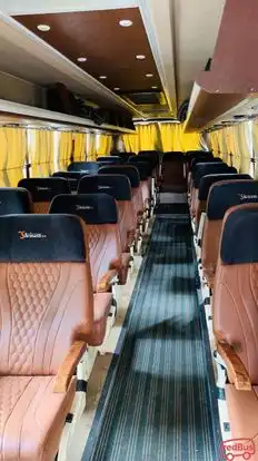 Tiger Travels & Cargo Bus-Seats layout Image