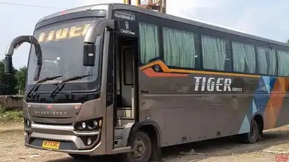 Tiger Travels & Cargo Bus-Side Image
