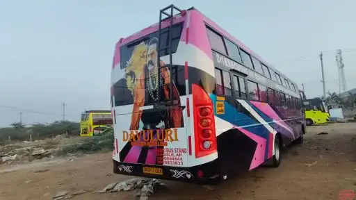 Davuluri Travels  Bus-Front Image
