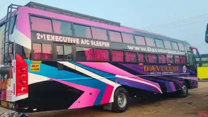 Davuluri Travels  Bus-Front Image