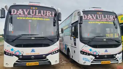 Davuluri Travels  Bus-Front Image