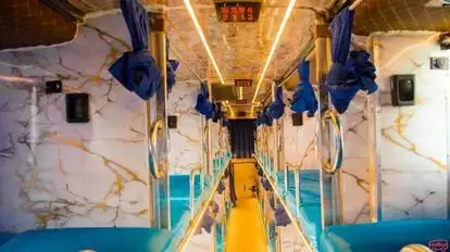 Nisarg Travels Bus-Seats layout Image