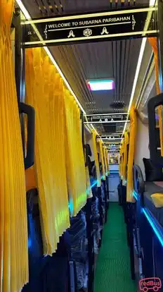 Subarna Paribahan Bus-Seats layout Image