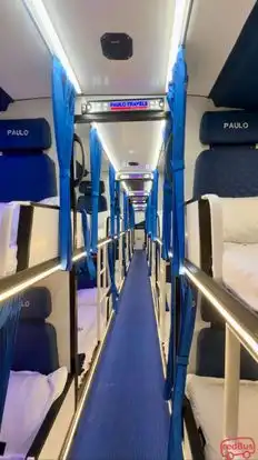 PAULO TRAVELS EXPRESS Bus-Seats layout Image