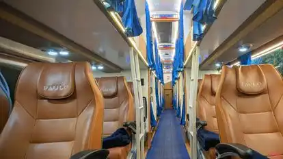 PAULO TRAVELS EXPRESS Bus-Seats layout Image
