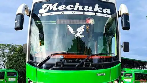 Mechuka Travels Bus-Front Image