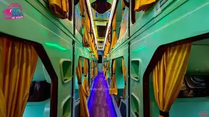 Mechuka Travels Bus-Seats layout Image