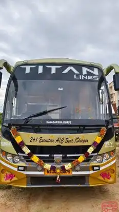 Titan Lines Bus-Front Image